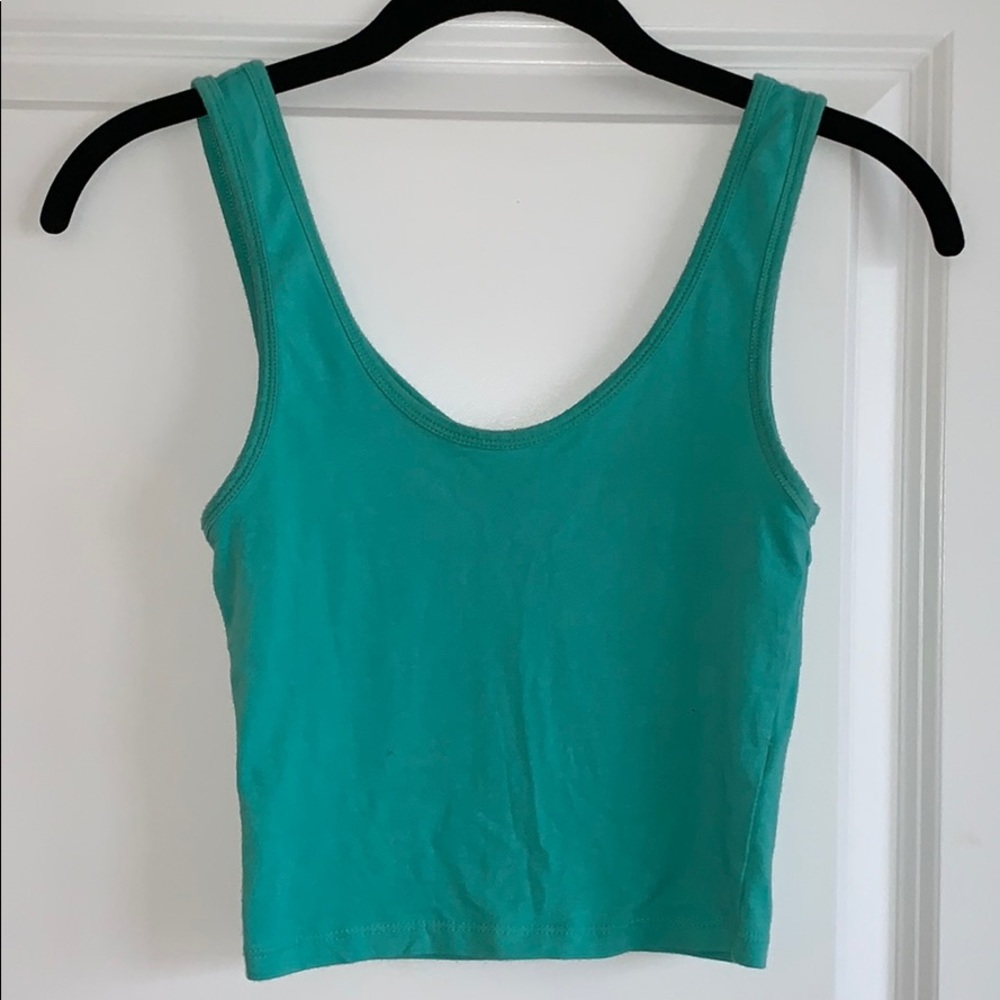 aqua tank top